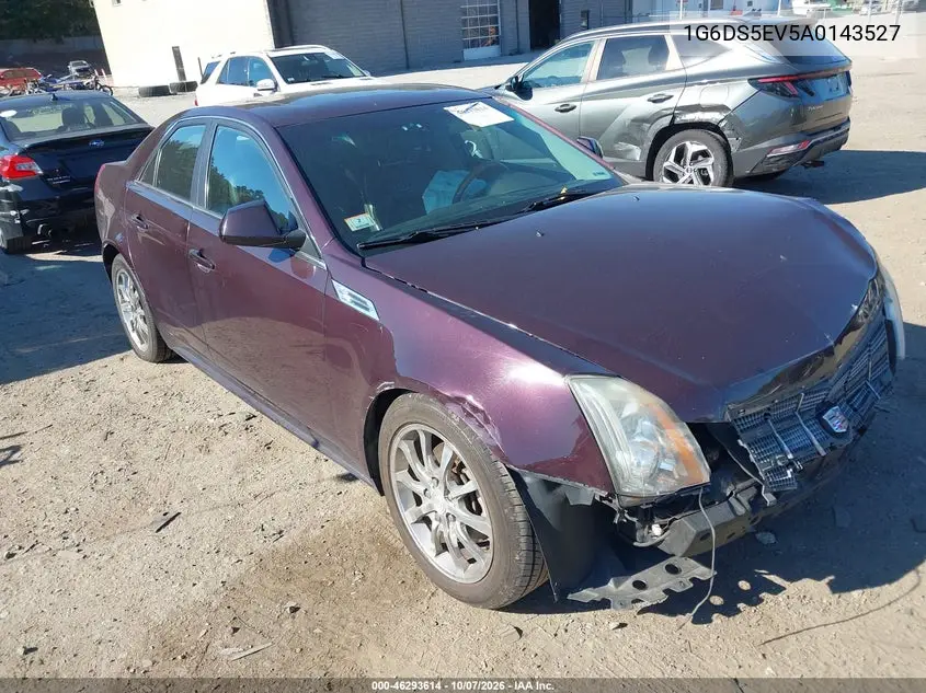 CADILLAC CTS 2010, VIN 1G6DS5EV5A0143527