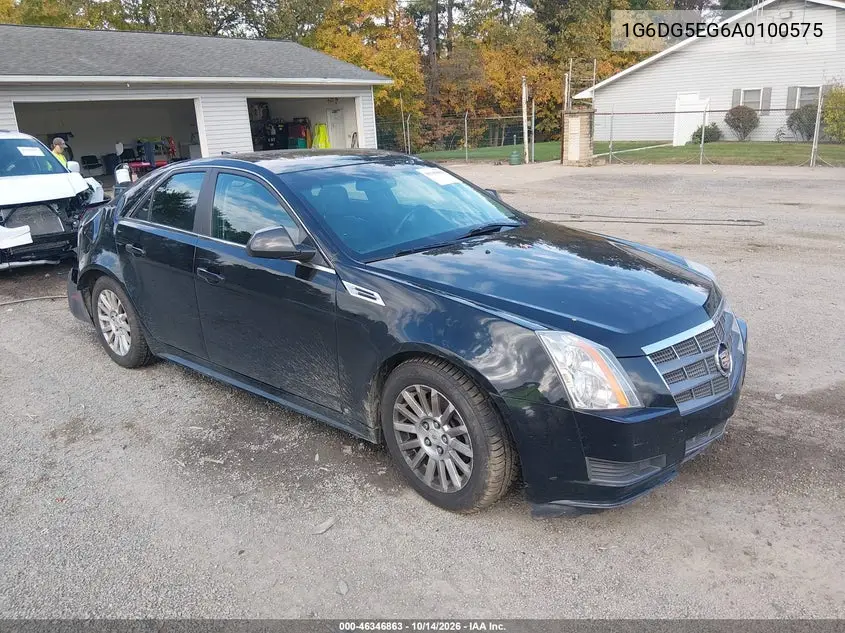 CADILLAC CTS 2010, VIN 1G6DG5EG6A0100575