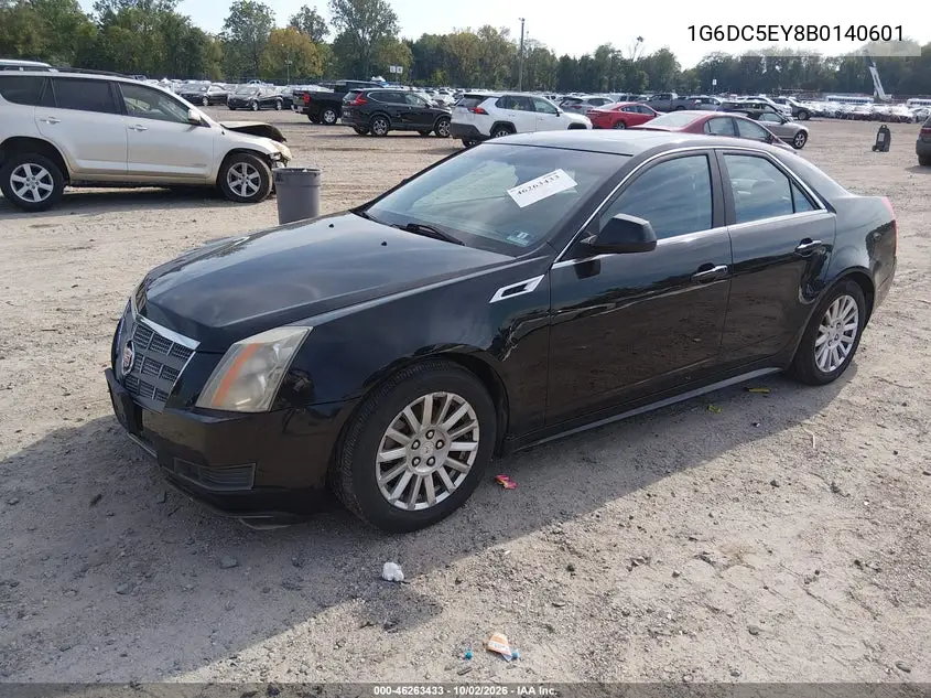 2011 CADILLAC CTS VIN 1G6DC5EY8B0140601 — фото 2