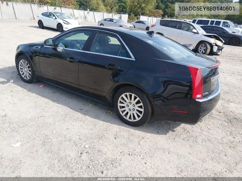 2011 CADILLAC CTS VIN 1G6DC5EY8B0140601 — фото 3