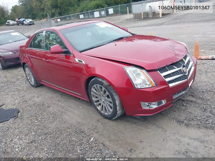 CADILLAC CTS 2011, VIN 1G6DM5EY5B0101347