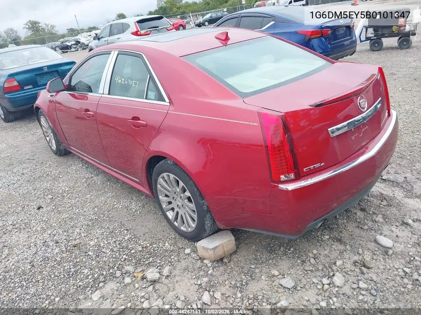 2011 CADILLAC CTS VIN 1G6DM5EY5B0101347 — фото 3