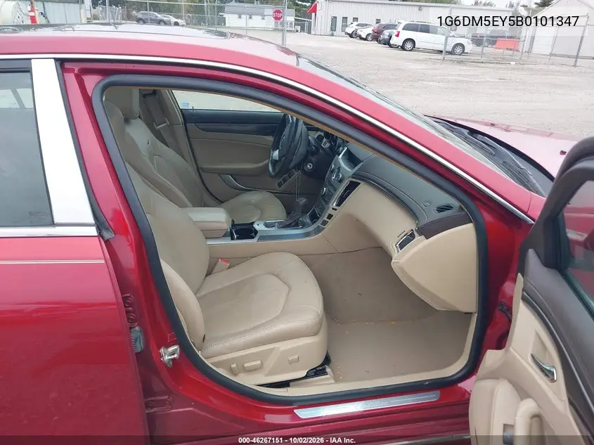 2011 CADILLAC CTS VIN 1G6DM5EY5B0101347 — фото 5