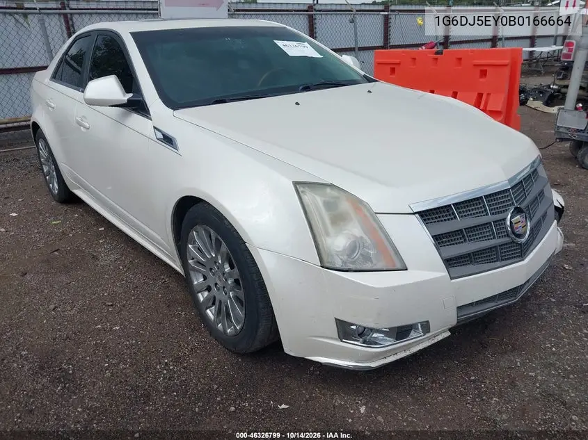 CADILLAC CTS 2011, VIN 1G6DJ5EY0B0166664