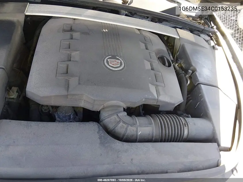 2012 CADILLAC CTS VIN 1G6DM5E34C0153235 — фото 10