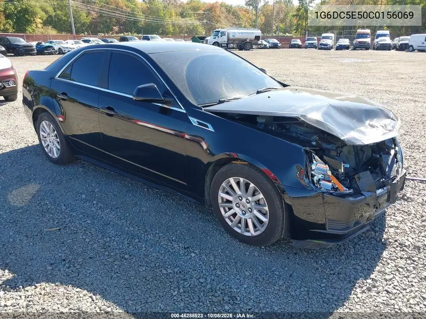 CADILLAC CTS 2012, VIN 1G6DC5E50C0156069