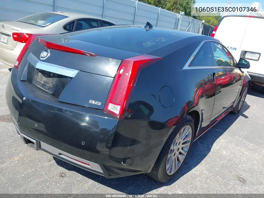 2012 CADILLAC CTS VIN 1G6DS1E35C0107346 — фото 4