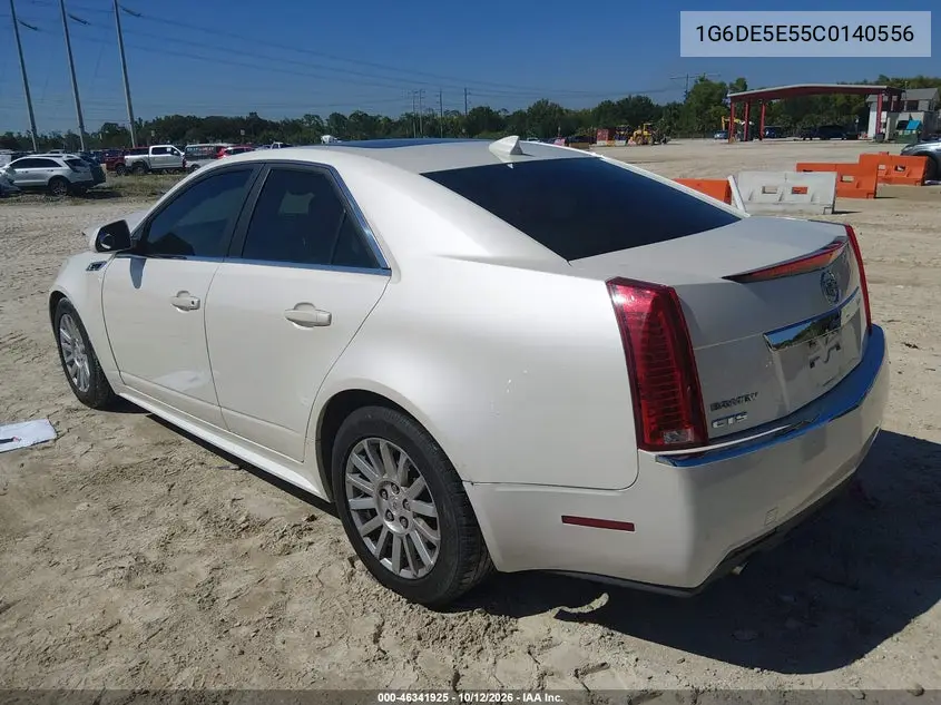 2012 CADILLAC CTS VIN 1G6DE5E55C0140556 — фото 3