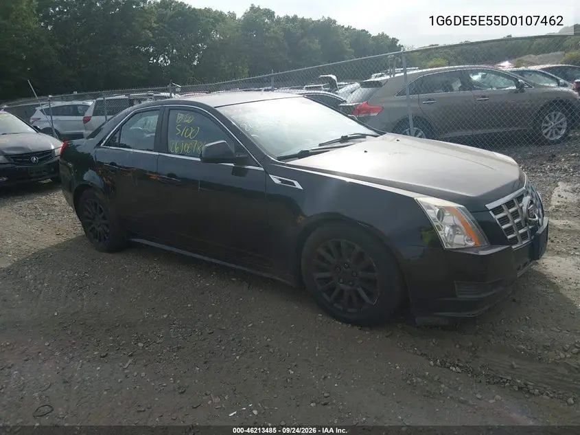 CADILLAC CTS 2013, VIN 1G6DE5E55D0107462