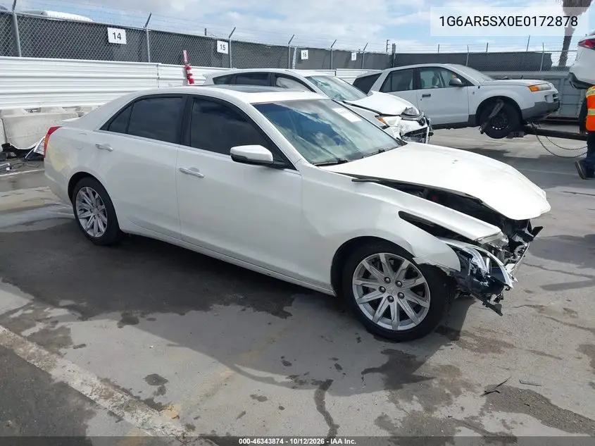 CADILLAC CTS 2014, VIN 1G6AR5SX0E0172878