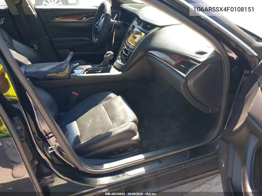 2015 CADILLAC CTS VIN 1G6AR5SX4F0108151 — фото 5