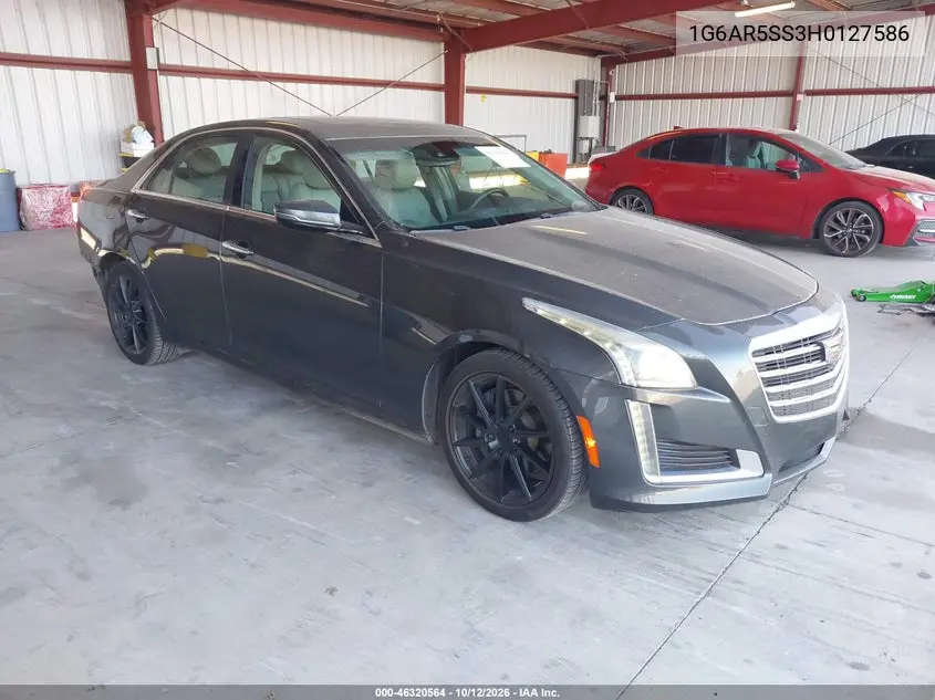 CADILLAC CTS 2017, VIN 1G6AR5SS3H0127586