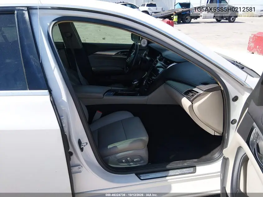 2017 CADILLAC CTS VIN 1G6AX5SS5H0212581 — фото 5