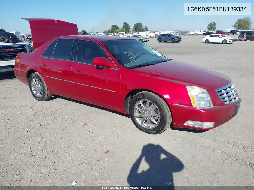 CADILLAC DTS 2011, VIN 1G6KD5E61BU139334
