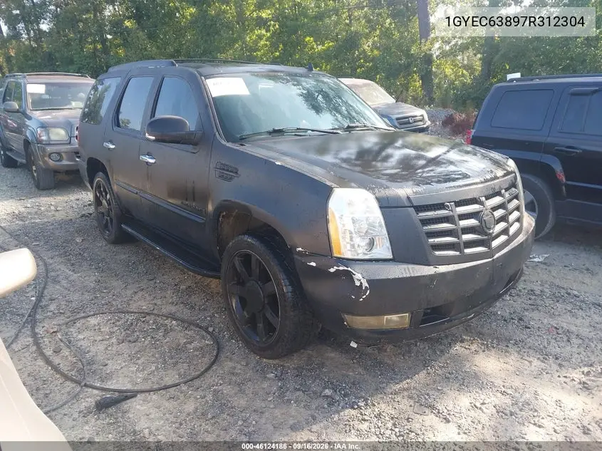 CADILLAC ESCALADE 2007, VIN 1GYEC63897R312304