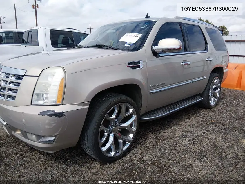 2007 CADILLAC ESCALADE VIN 1GYEC63887R300029 — фото 2