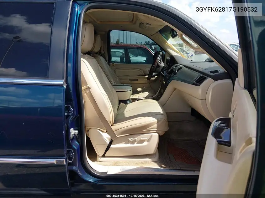 2007 CADILLAC ESCALADE VIN 3GYFK62817G190532 — фото 5
