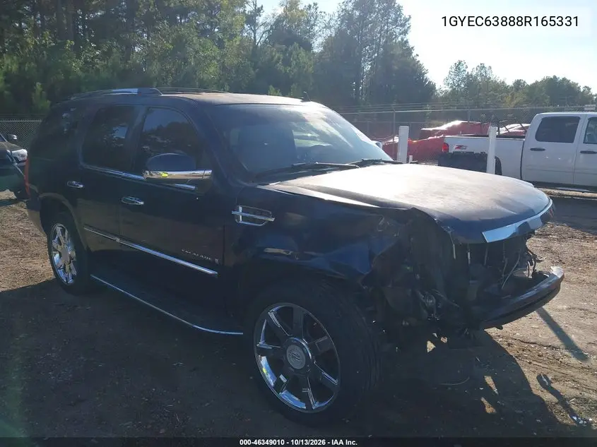 CADILLAC ESCALADE 2008, VIN 1GYEC63888R165331