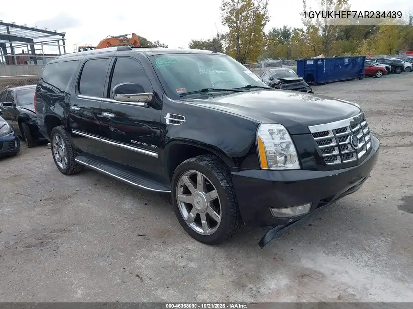 CADILLAC ESCALADE 2010, VIN 1GYUKHEF7AR234439