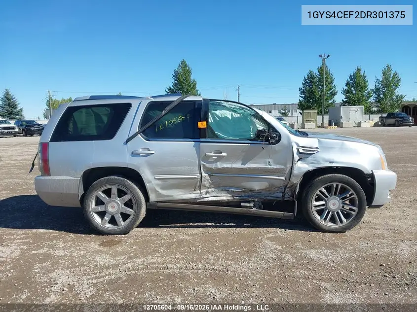 2013 CADILLAC ESCALADE VIN 1GYS4CEF2DR301375 — фото 13
