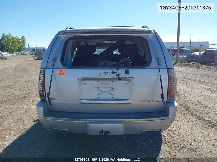 2013 CADILLAC ESCALADE VIN 1GYS4CEF2DR301375 — фото 16