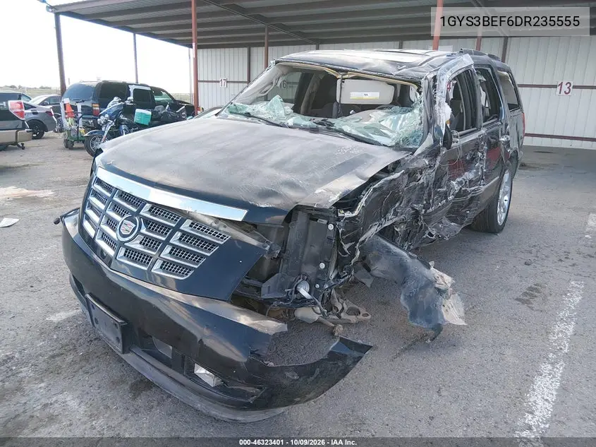2013 CADILLAC ESCALADE VIN 1GYS3BEF6DR235555 — фото 2