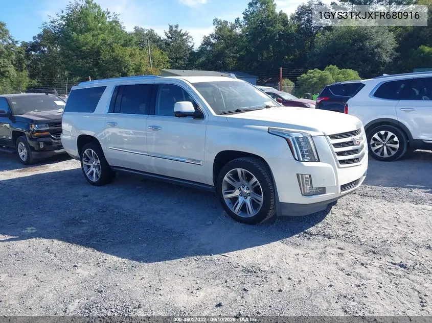CADILLAC ESCALADE 2015, VIN 1GYS3TKJXFR680916