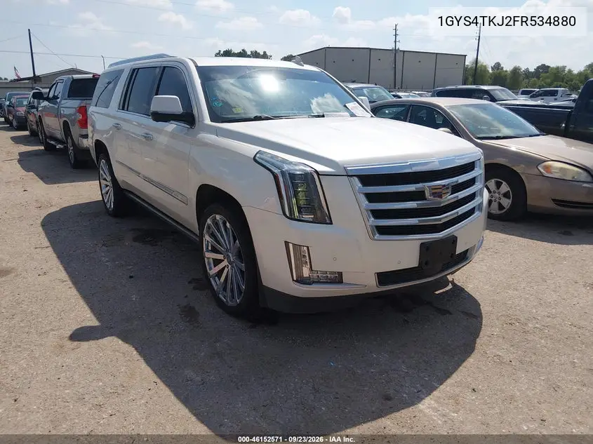 CADILLAC ESCALADE 2015, VIN 1GYS4TKJ2FR534880