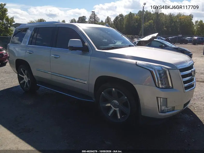 CADILLAC ESCALADE 2016, VIN 1GYS4BKJ6GR117709