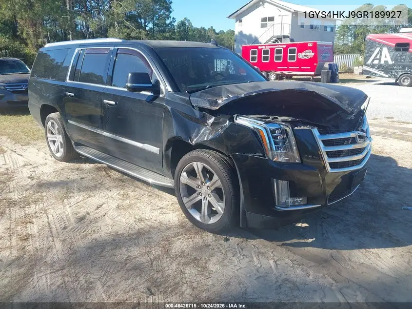 CADILLAC ESCALADE 2016, VIN 1GYS4HKJ9GR189927