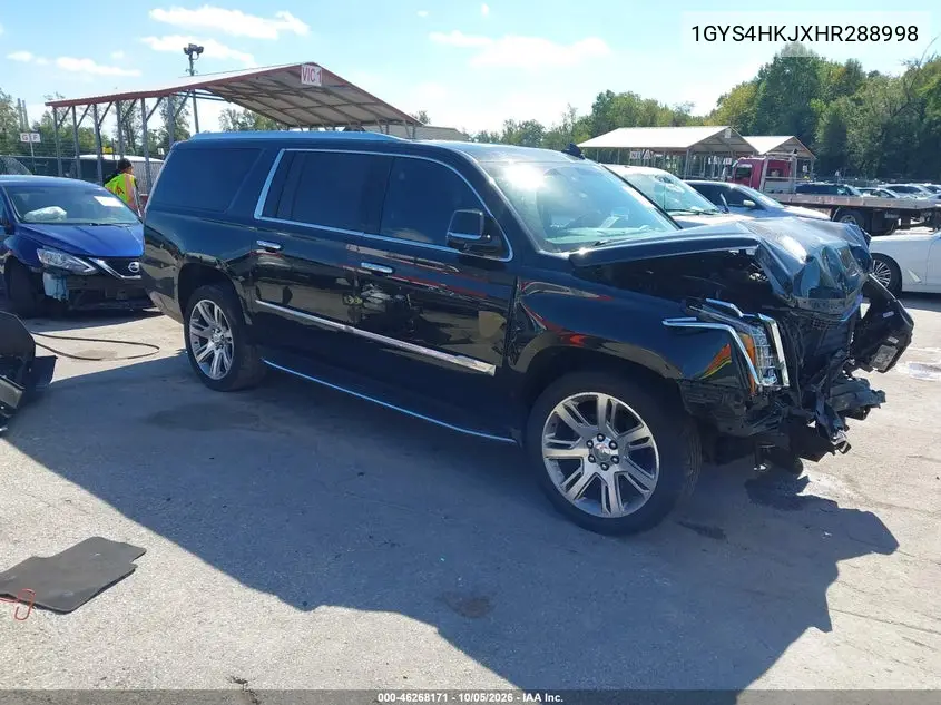 CADILLAC ESCALADE 2017, VIN 1GYS4HKJXHR288998