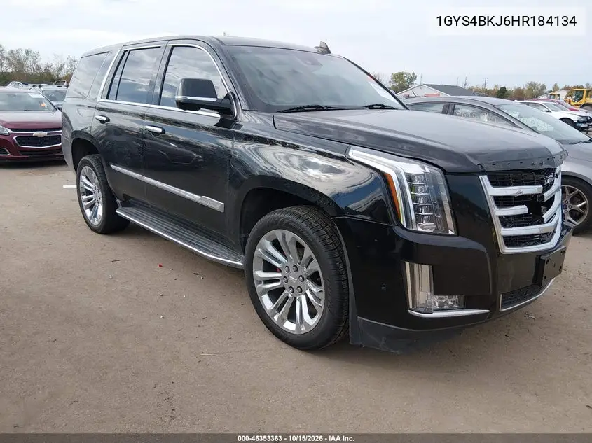CADILLAC ESCALADE 2017, VIN 1GYS4BKJ6HR184134