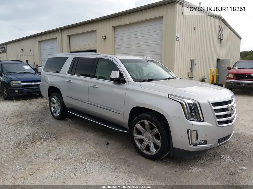 CADILLAC ESCALADE 2018, VIN 1GYS3HKJ8JR118261