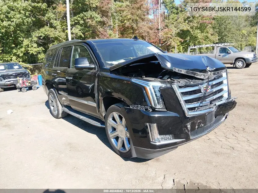 CADILLAC ESCALADE 2019, VIN 1GYS4BKJ5KR144599
