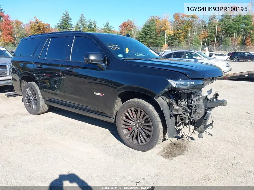 CADILLAC ESCALADE 2023, VIN 1GYS4HK93PR100195
