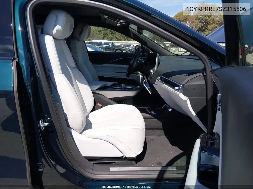 2025 CADILLAC LYRIQ VIN 1GYKPRRL7SZ315506 — фото 5