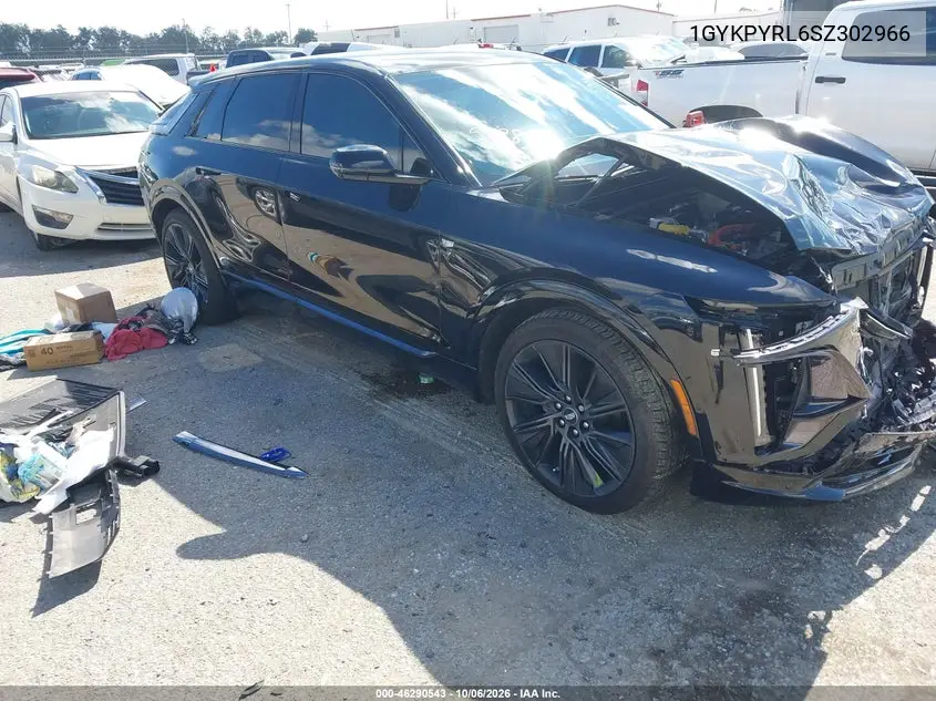 CADILLAC LYRIQ 2025, VIN 1GYKPYRL6SZ302966