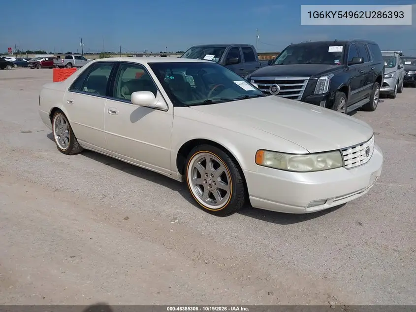 CADILLAC SEVILLE 2002, VIN 1G6KY54962U286393