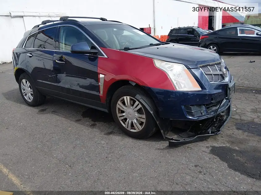 CADILLAC SRX 2010, VIN 3GYFNDEY4AS541557