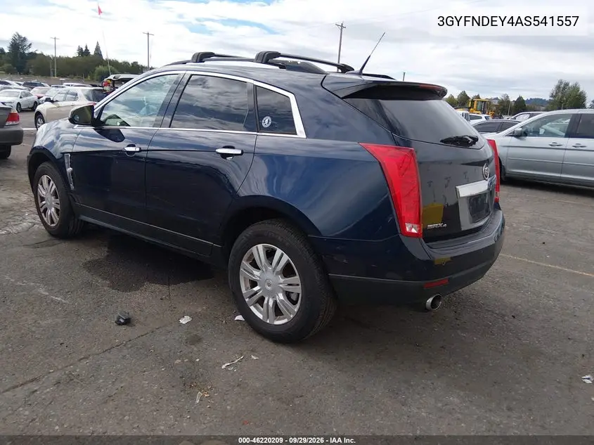 2010 CADILLAC SRX VIN 3GYFNDEY4AS541557 — фото 3