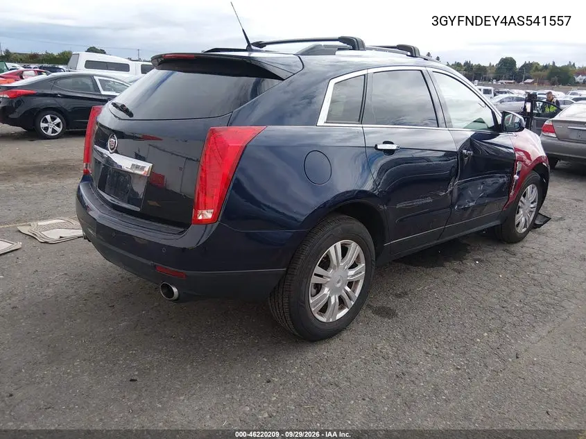 2010 CADILLAC SRX VIN 3GYFNDEY4AS541557 — фото 4