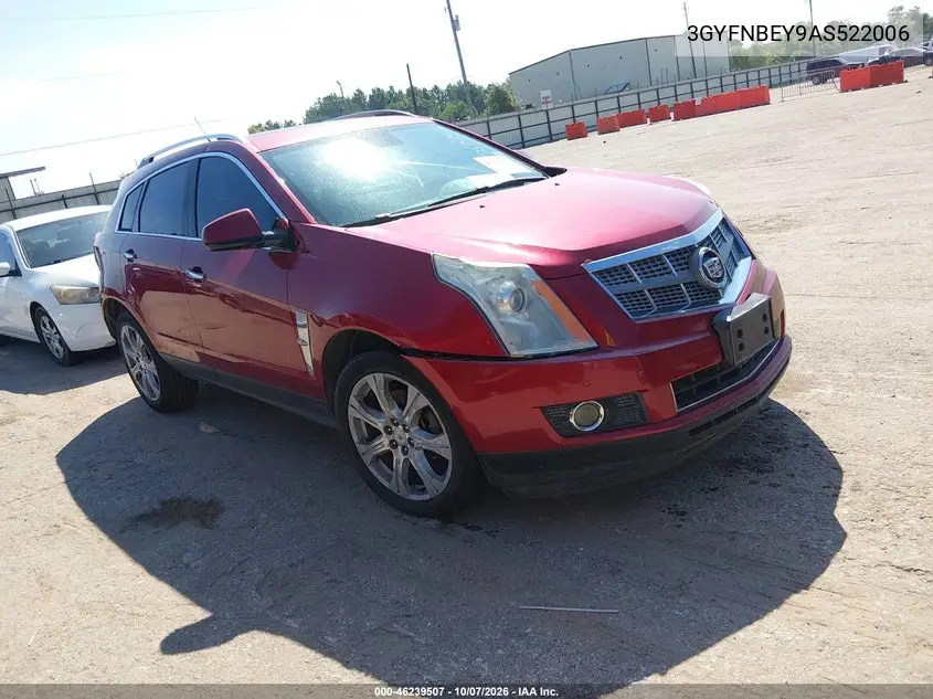 CADILLAC SRX 2010, VIN 3GYFNBEY9AS522006