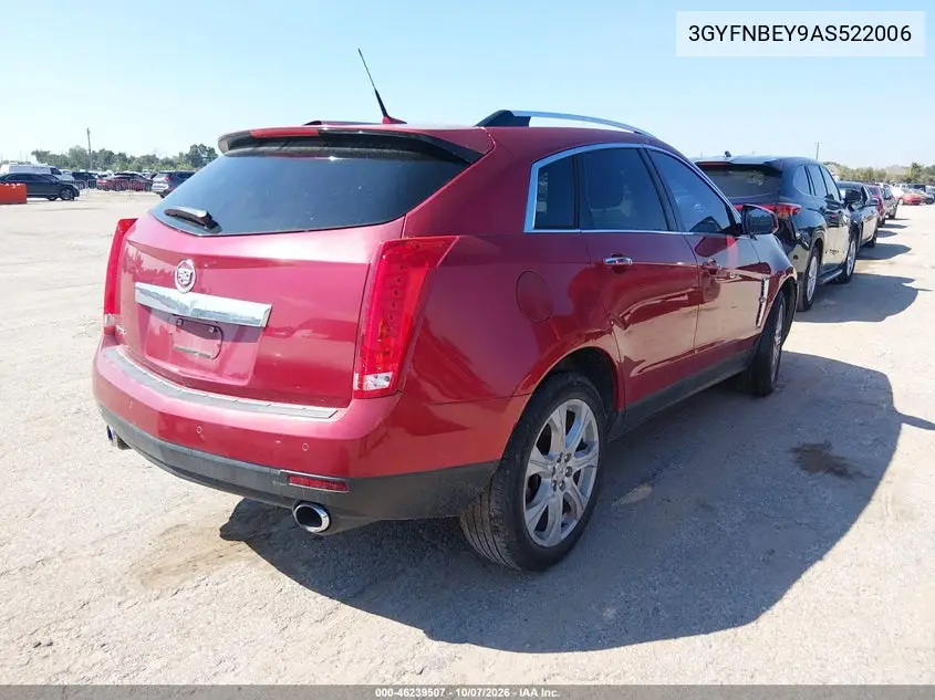 2010 CADILLAC SRX VIN 3GYFNBEY9AS522006 — фото 4