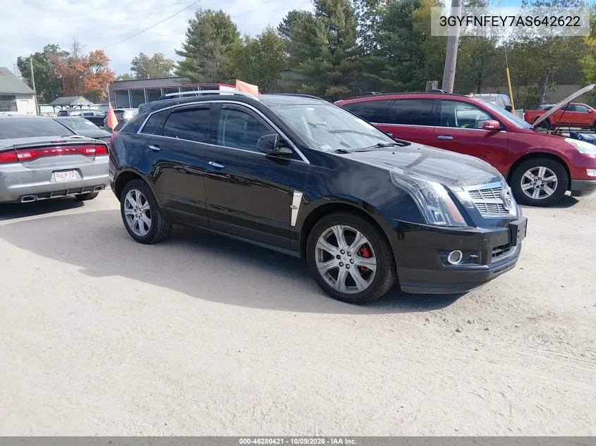 CADILLAC SRX 2010, VIN 3GYFNFEY7AS642622