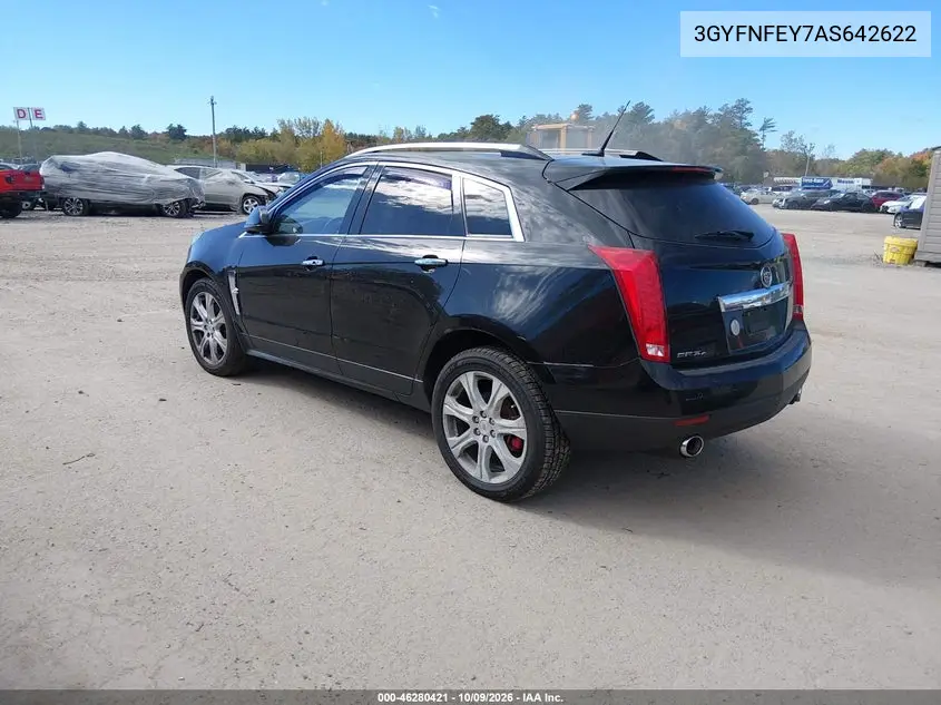 2010 CADILLAC SRX VIN 3GYFNFEY7AS642622 — фото 3