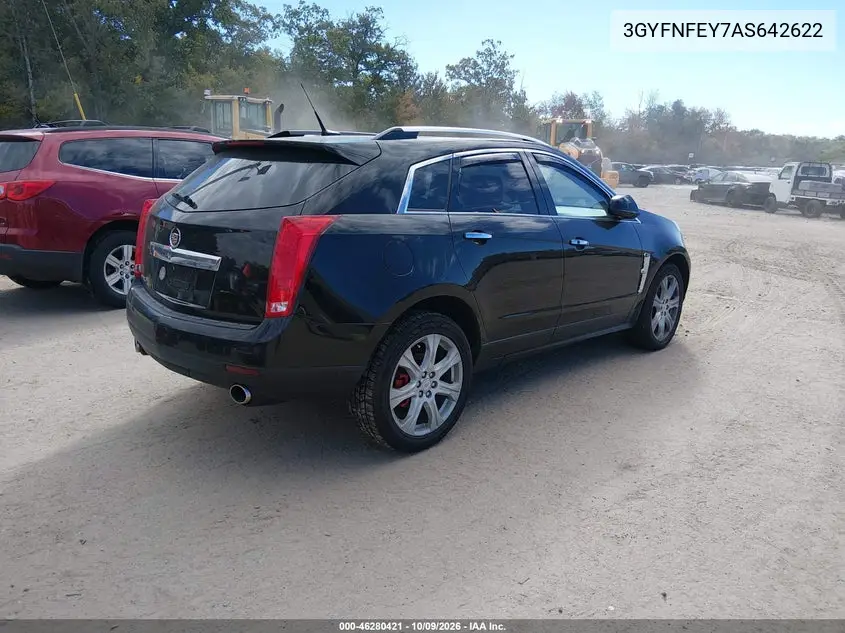 2010 CADILLAC SRX VIN 3GYFNFEY7AS642622 — фото 4