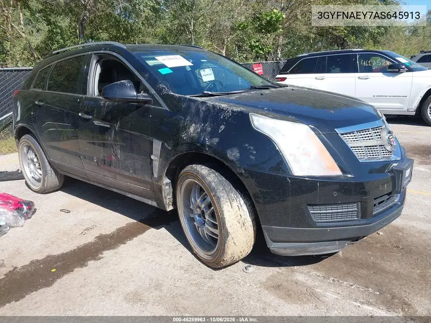 CADILLAC SRX 2010, VIN 3GYFNAEY7AS645913