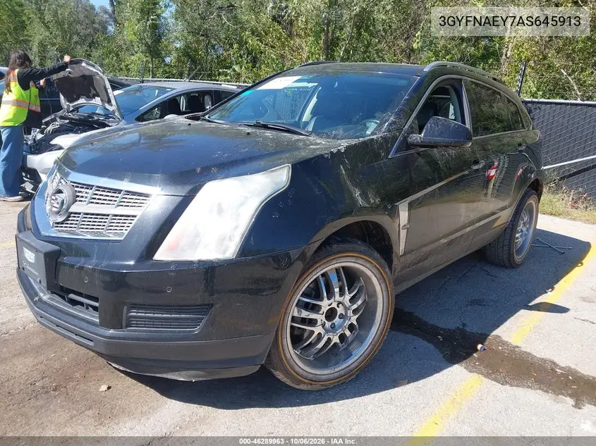2010 CADILLAC SRX VIN 3GYFNAEY7AS645913 — фото 2