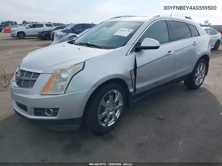 2010 CADILLAC SRX VIN 3GYFNBEY4AS559500 — фото 2