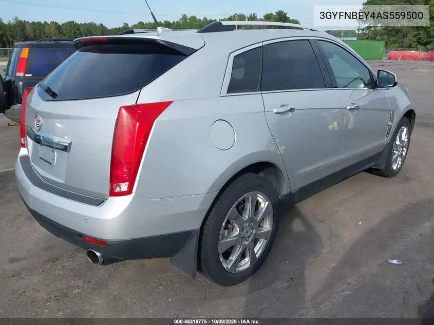 2010 CADILLAC SRX VIN 3GYFNBEY4AS559500 — фото 4